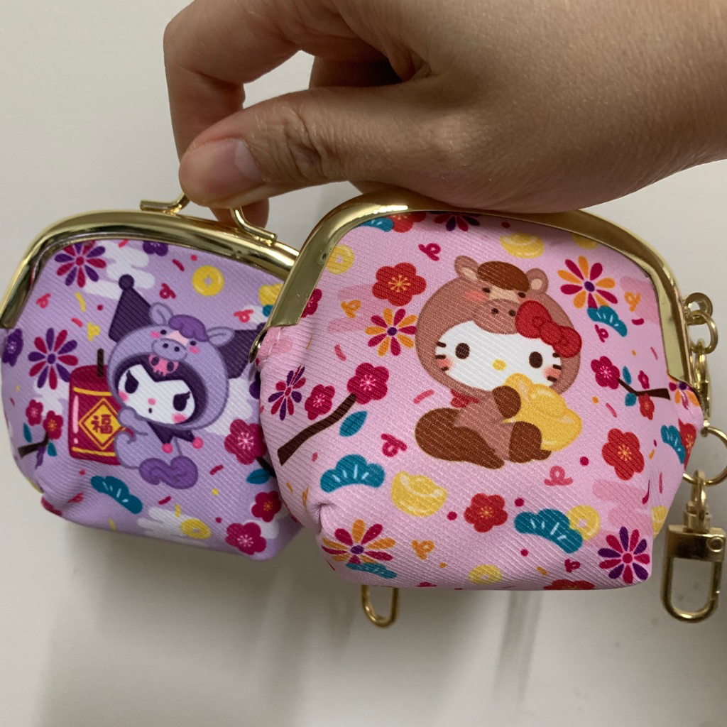 7-11 2026 馬年 三麗鷗招財開運口金包 小尺寸零錢包 口金包 Kitty 布丁狗 帕恰狗 酷洛米 美樂蒂