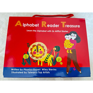 ALPHABET READER TREASURE單書版【26本小書+字卡】