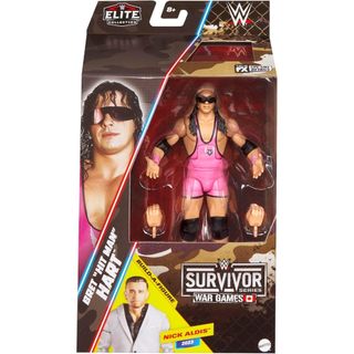 ☆阿Su倉庫☆WWE摔角 Bret Hart Survivor Series Elite 2025 傳奇巨星精華版人偶