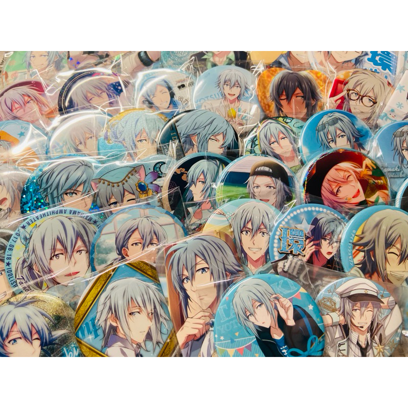 新上架 日版 IDOLiSH7 四葉環  四葉 徽章 愛心徽章 閃 推し 小浣熊 溫泉偶像星願 i7 id7 愛娜娜