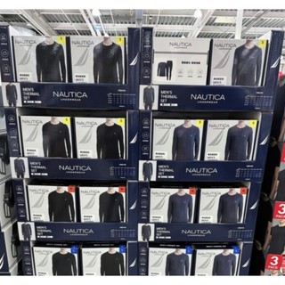 長褲長袖_現貨_NAUTICA 男保暖衣褲組 睡衣套裝 睡衣組 保暖衣 保暖褲_好市多costco代購_8521017