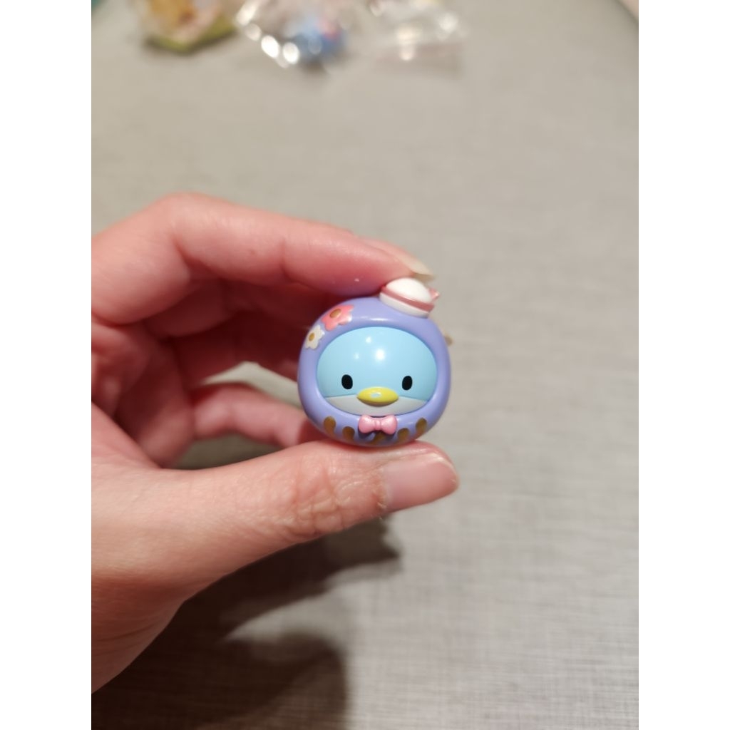 出清 近全新 實品如圖 三麗鷗 Mini 達摩系列盲袋 山姆企鵝 萌粒 小公仔 達摩 三麗鷗家族