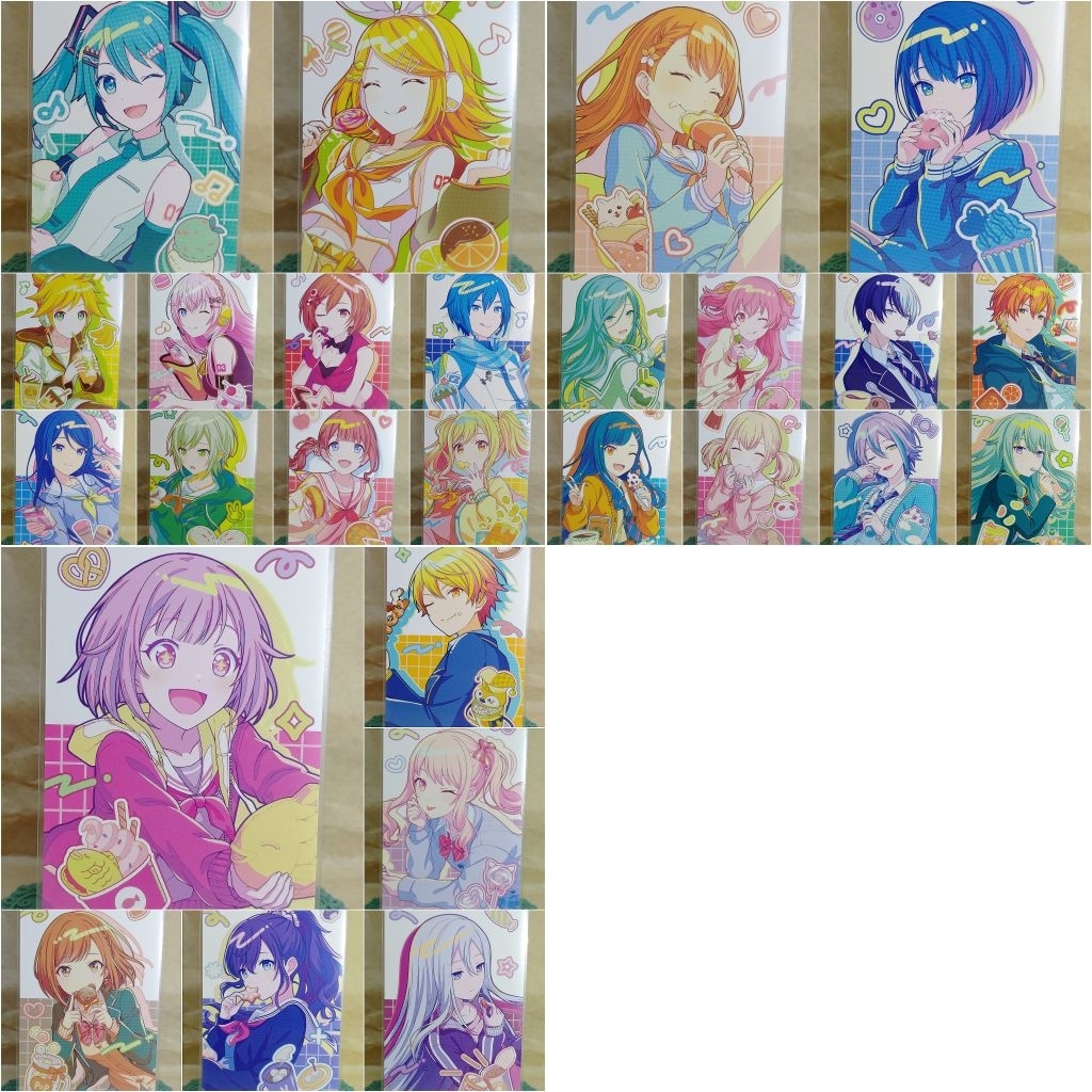 2/17合併至各角色紙片賣場✓正版 世界計劃 pjsk 生日 ep 普卡 全員 初音 一歌 咲希 冬彌 彰人 司 寧 奏