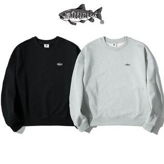JKS AGILITY HC-LG EMB SWEATER CREW 小鮭魚刺繡 大學T (二色) 化學原宿