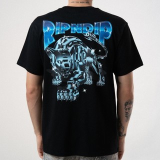 RIPNDIP CYBORG TEE 水洗黑 短袖T恤 中指貓 台灣總代理-ALL