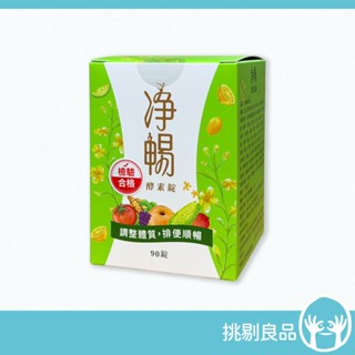 大漢酵素 淨暢酵素錠 90錠/罐 順暢纖盈 綜合酵素 淨暢無阻 調整體質 口碑熱銷 有感代謝 挑剔良品