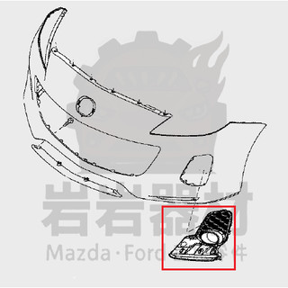 【~🚘巖巖🚘~正廠零件】MAZDA 3 (10-)_霧燈蓋(含霧燈孔/前左/前右)_歡迎直接詢問
