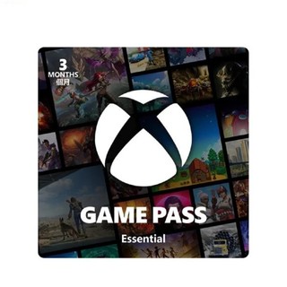 [龍龍3C] 微軟 Microsoft XBOX Game Pass Essential 3個月 訂閱服務 禮物卡 PC