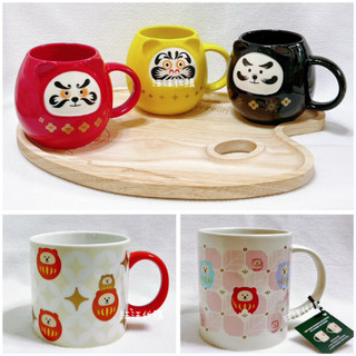 全新正品·星巴克鴻運達摩馬克杯~星巴克福氣達摩馬克杯~星巴克吉利達摩不鏽鋼杯【特價出清】