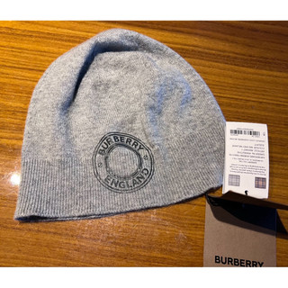 Burberry cashmere毛帽beanie帽