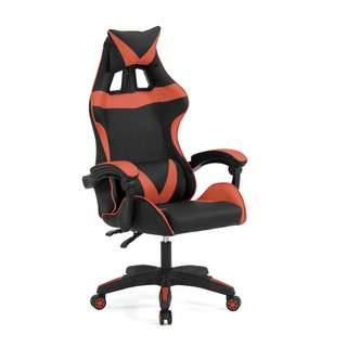 【宏興HOME BRISK】米蘭達電競椅(黑紅)《QM新品26》