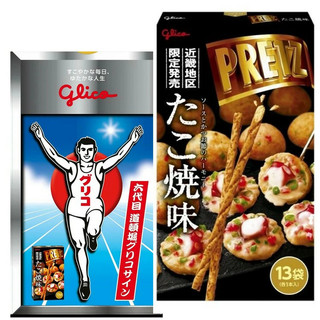 現貨▶日本 章魚燒 餅乾棒 起司餅乾 東京 文字燒 PRETZ 日本零食 固力果 百力滋 北海道