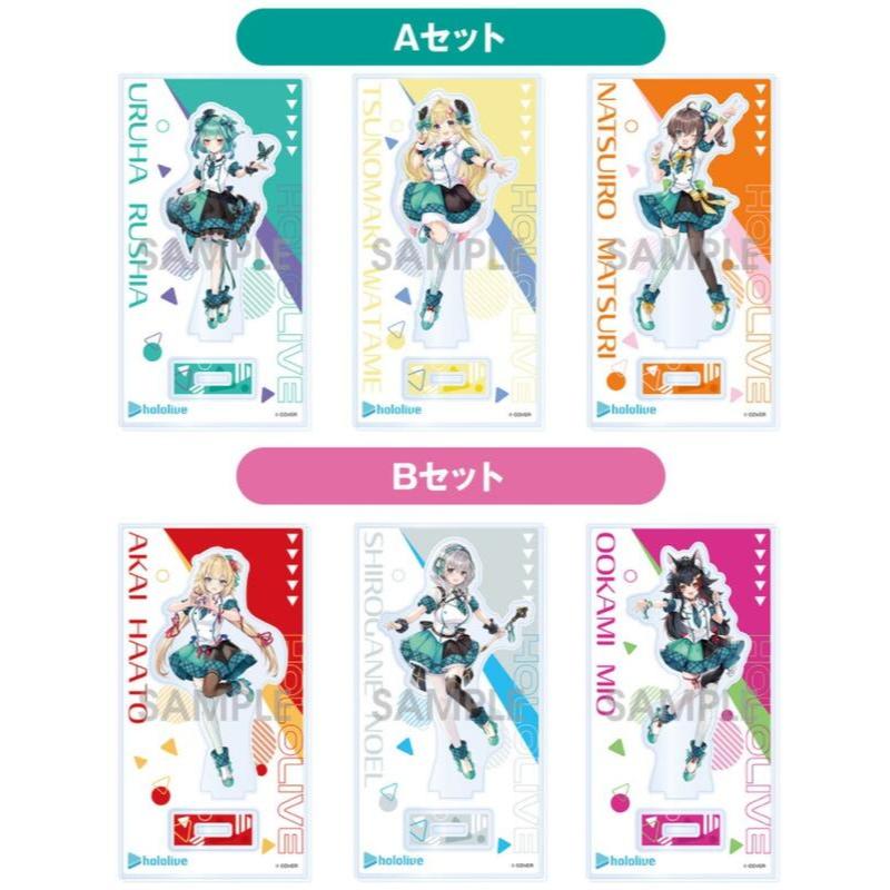 🌀日版客🌀 日版 Hololive 大神澪 白銀諾艾爾 赤井心 夏色祭 角卷綿芽 潤羽露西婭 壓克力立牌 全家店員 周邊