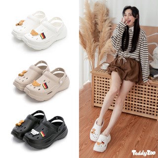 TEDDY ZOO COOL涼系 2WAY晴雨兩穿洞洞鞋-白/黑/杏-版型偏大(TZ1001)