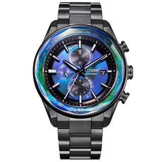 【聊聊甜甜價】CITIZEN 星辰 ATTESA 鈦金屬 電波對時 光動能計時腕錶 AT8314-53L