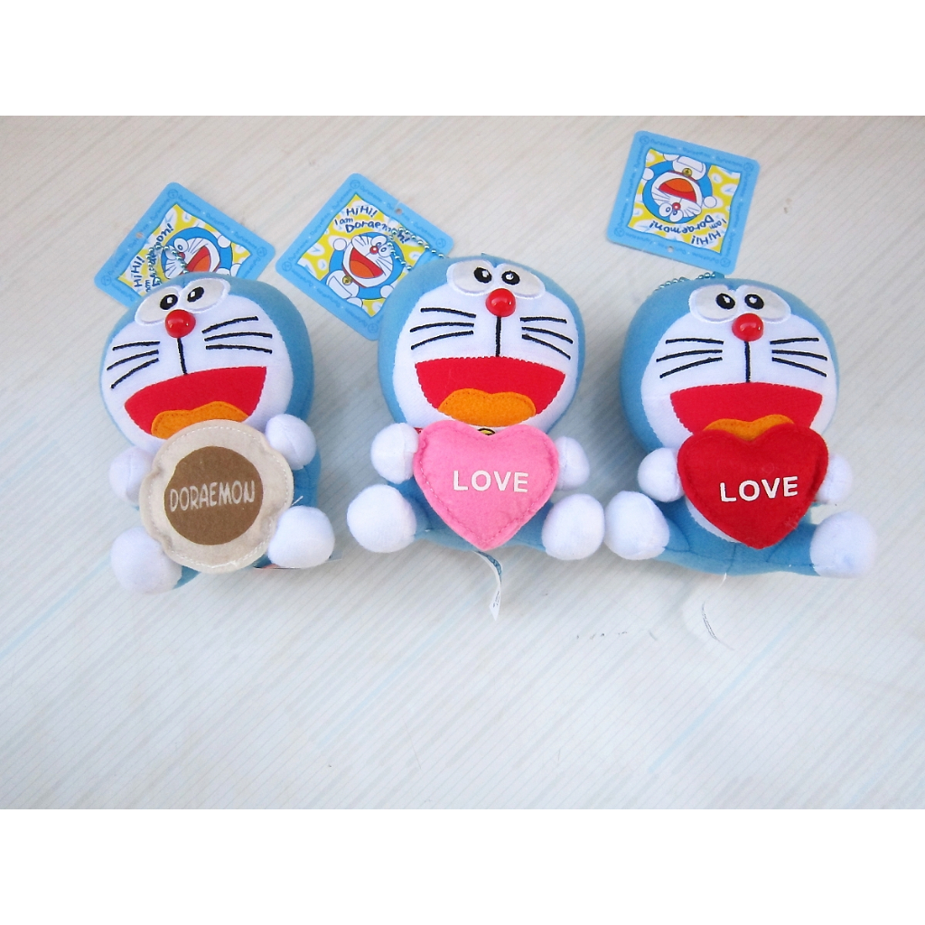 哆啦a夢娃娃 正版 哆啦a夢 4吋 小叮噹玩偶  Doraemon 哆啦A夢 小叮噹吊飾 哆啦a夢吊飾  書包吊飾