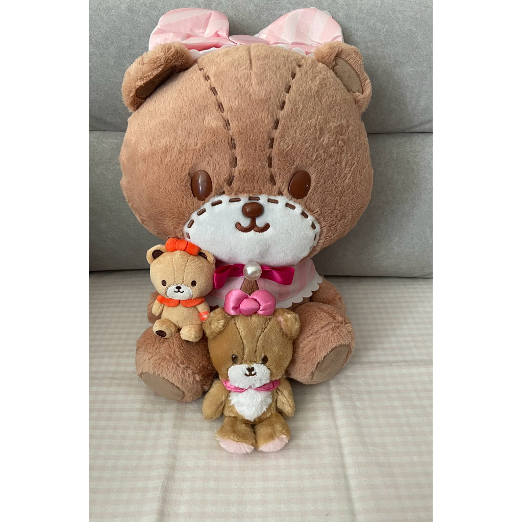 三麗鷗 Hello kitty Tiny Chum 小熊娃 吊飾娃