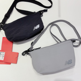 New Balance Bags 側背包 斜背包 小包 隨身小包 黑色AC03894BK 灰色AC03894GYM