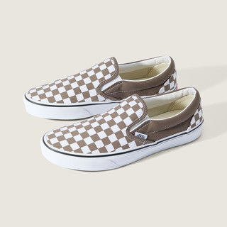 【Twoel_official】Vans Slip on checkerboard 可可 棋盤格 懶人鞋