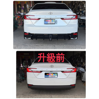 camry9代 升級 前保桿 台灣完工 保險桿 運動版 前下巴 yofer後下巴