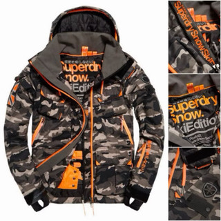（Size M) Superdry Snow Ultimate Service 滑雪夾克雪衣防風水風衣外套(0215)