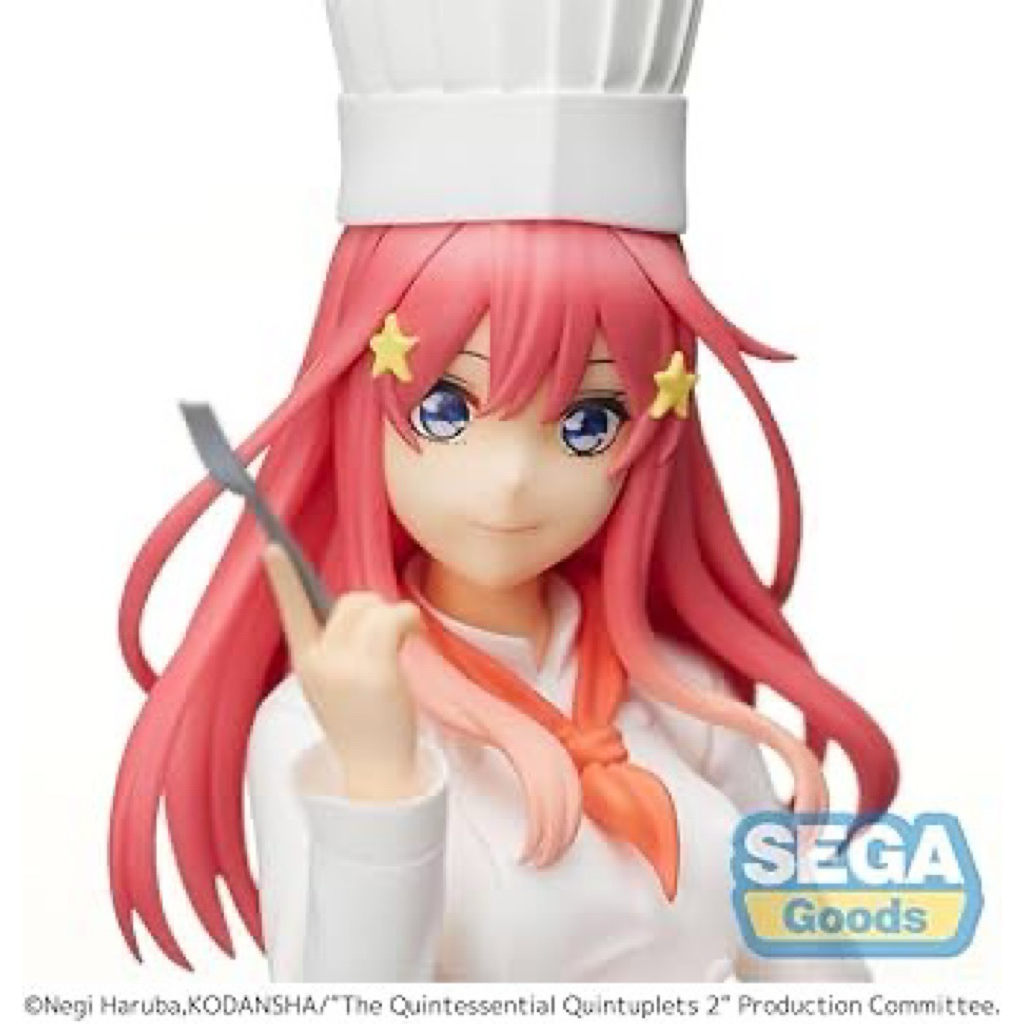 ♚新品現貨♚正版 五等分的新娘 中野五月 五等分的花嫁 中野五月 廚師 ver. SPM 五等分的新娘 公仔 景品 模型