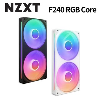 NZXT 恩傑 F240 RGB Core 一體式核心扇 官方旗艦館