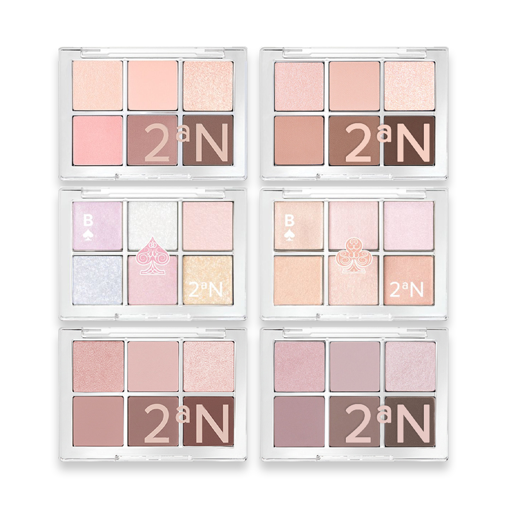 【2aN】極簡主義眼影盤 六色眼影盤 Better Me Eye Palette