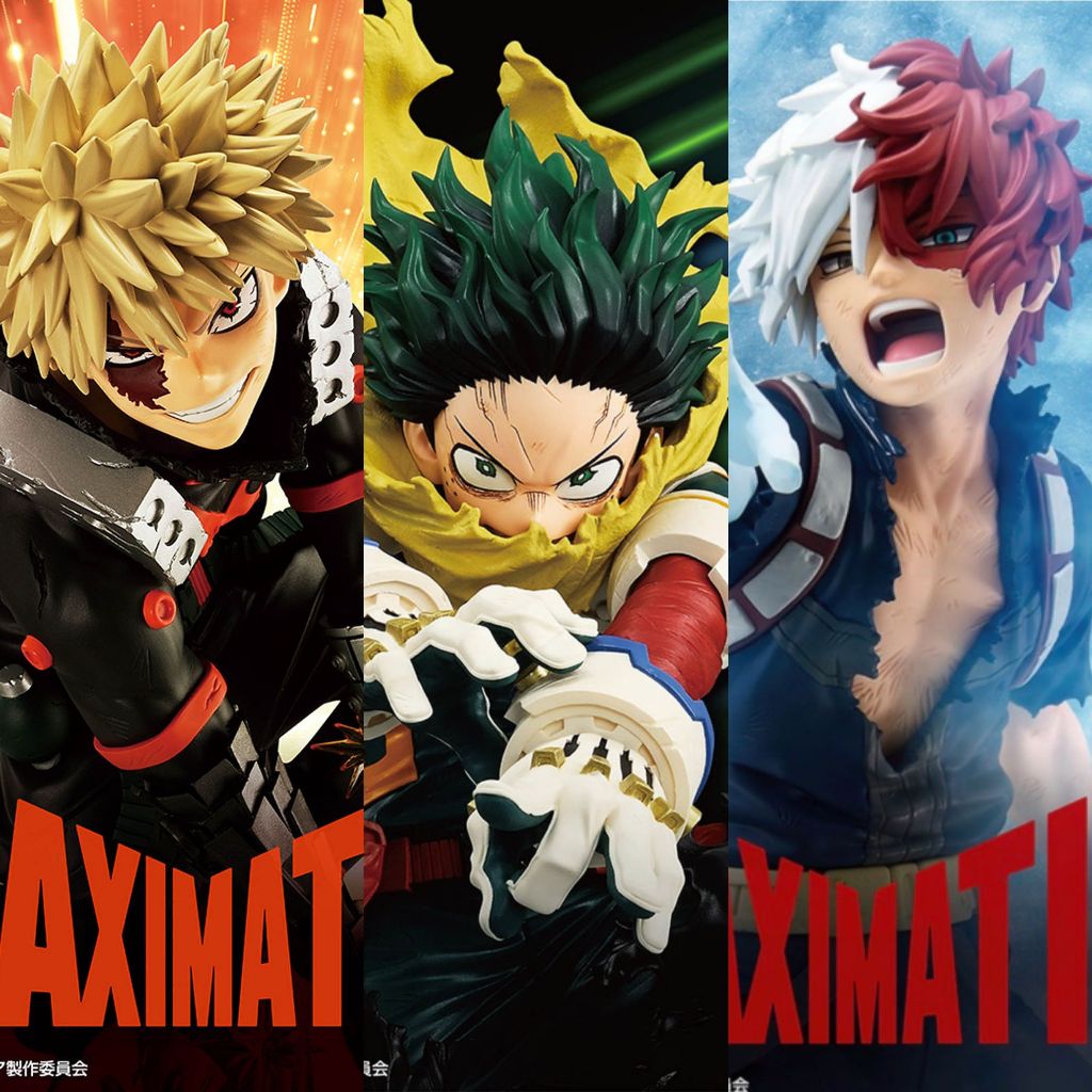 ☆當皮玩具☆ 部分現貨 日版 景品 我的英雄學院 MAXIMATIC 綠谷出久 II 爆豪勝己 II 轟焦凍 II 公仔