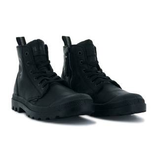 PALLADIUM PAMPA ZIP LTH ESS 皮革拉鍊高筒靴 黑 76888-008