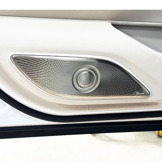 賓士 S級 W223 車門大柏林金屬喇叭蓋 提升車內質感 禾笙影音館