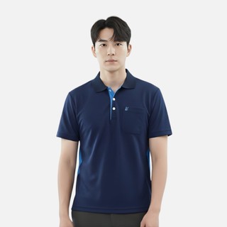 【遊遍天下】臺灣現貨MIT臺灣製男款抗UV吸濕排汗機能POLO衫 GS1056 / 丈青 (M-5L 大尺碼)