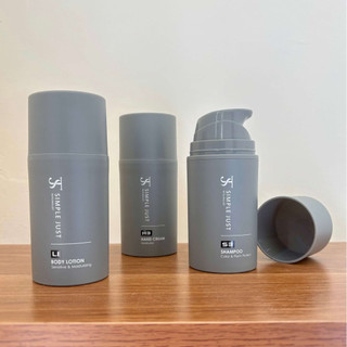 全新 SIMPLE JUST 旅行組 洗髮 護手 身體乳 輕量隨身瓶 80ml