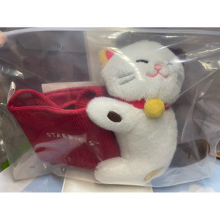 星巴克 招財貓 貓咪 虎斑貓 三色貓 杯套