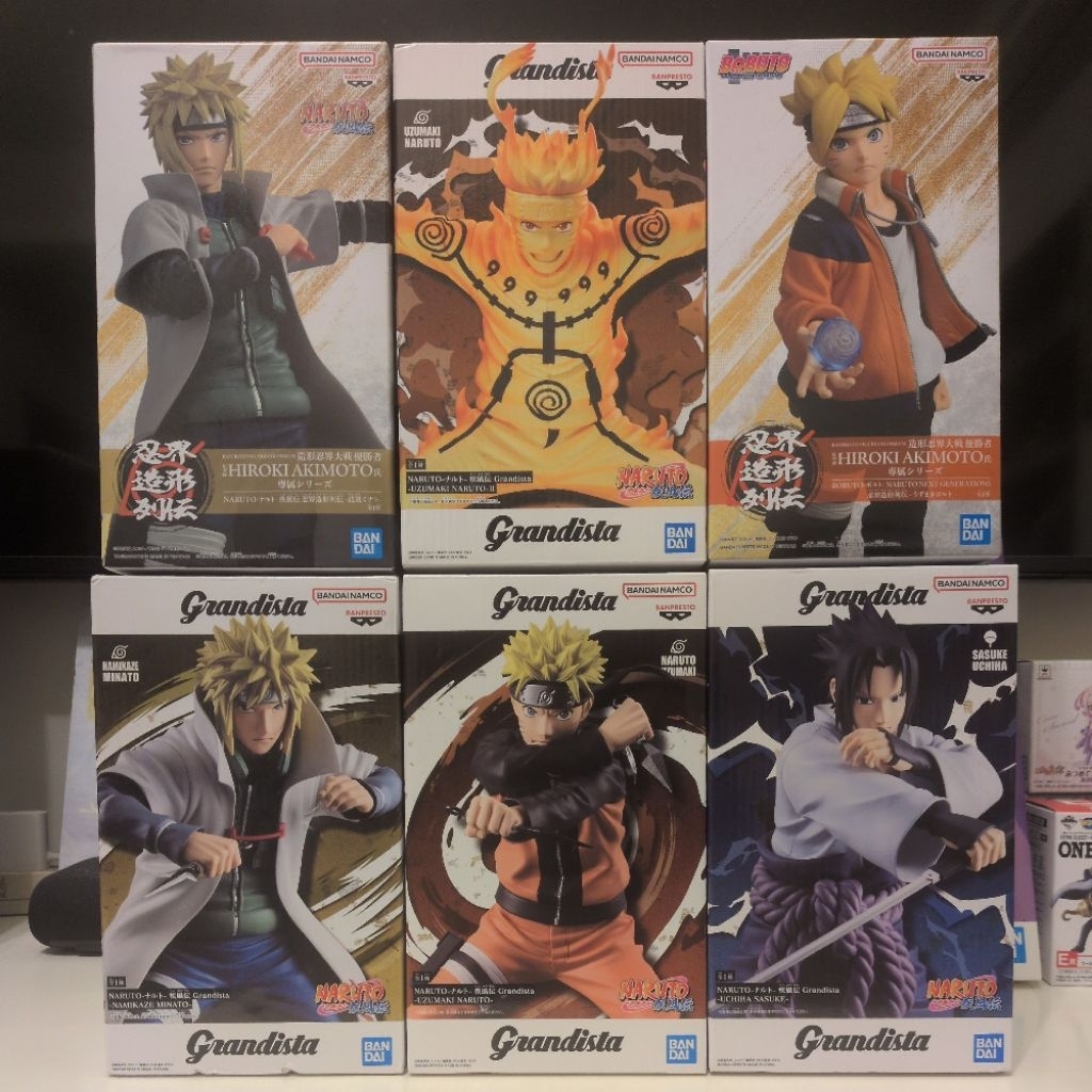 全新現貨 🇯🇵日版 BANPRESTO 火影忍者 忍界造形 漩渦鳴人 波風湊 春野櫻 慕留人 宇智波佐助 小櫻 公仔