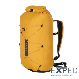 【瑞士 Exped】Cloudburst 25 輕量捲收封口防水背包25L『金色』64027
