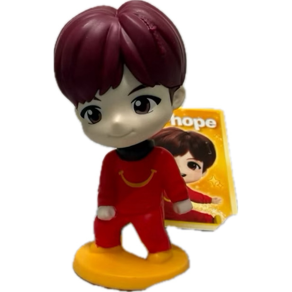 Mcdonalds 麥當勞 X TinyTAN 限量盲盒 BTS 防彈少年團成員的七個可愛虛擬角色 盲盒 擺件 限量公仔