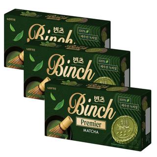 韓國 樂天 LOTTE 餅乾 BINCH 抹茶餅乾 (102g X 3盒組)