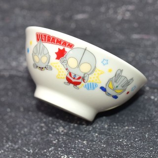 日本製 超人力霸王 小飯碗 茶碗 磁器 10.5x4.5cm Ultraman zu314