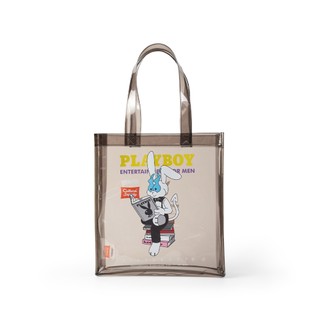 PLAYBOY X FILTER017® PVC Reading 透明購物袋｜新竹皇家（G0089）