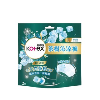 好市多COSTCO現貨【靠得住】茶樹沁涼褲M/ L號 日用夜用涼感衛生棉加長衛生棉夜用加長茶樹舒涼褲型衛生棉日用懶人褲