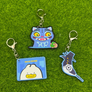 全新未拆 K-POP 獵魔女團 刺繡吊飾 Derpy Sussie 鴨鴨卡片
