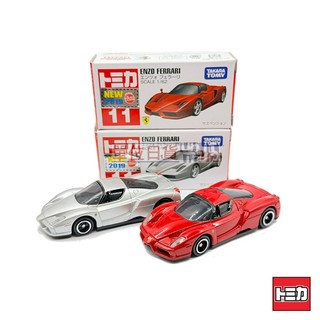 『 單位日貨 』新車貼 日本正版 TOMICA多美 NO.11 法拉利 Ferrari ENZO 恩佐 一般 初回
