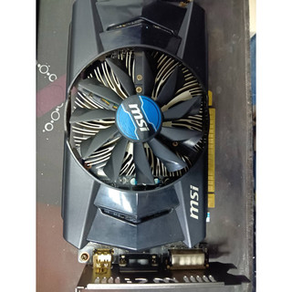 微星N750Ti PE 2GD5/OC 免外接電-拆機良品