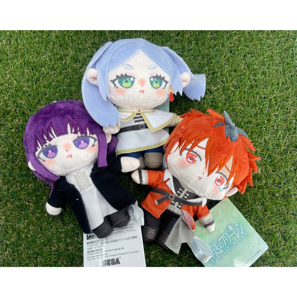 🔥鹿本🔥全新 日版 景品 SEGA 葬送的芙莉蓮 娃娃 玩偶 悶悶不樂 芙莉蓮 費倫 修塔爾克 布偶 嘟嘴