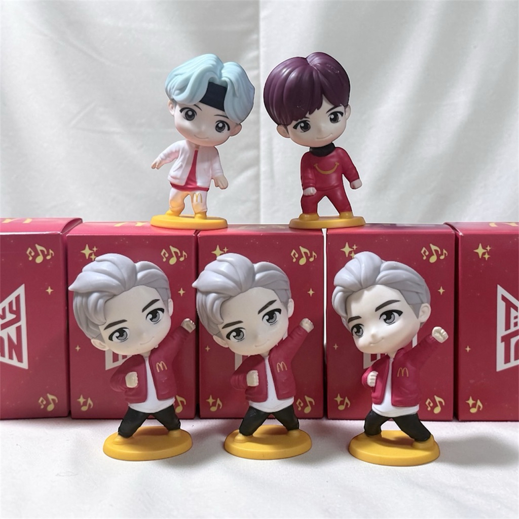 BTS麥當勞盲盒TinyTAN公仔