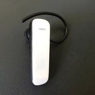 【台灣保固一年】Jabra 白色立體聲單耳藍牙耳機 耳掛式 單耳耳機 超強續航力 耳麥內建麥克風 開車 外賣員 商務員