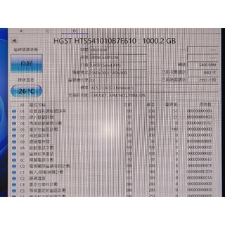知飾家 二手良品 HGST 2.5吋 1TB 硬碟