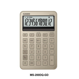 [牛博士CASIO批發站] MS-200DQ CASIO卡西歐 12位數Stylish系列計算機