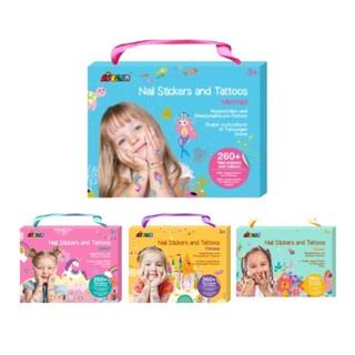 愛孩子 德國 Avenir Kids 兒童美甲貼紙 & 紋身貼紙 美妝&紋身貼紙 紋身貼紙 女童派對小禮物 同樂會禮物